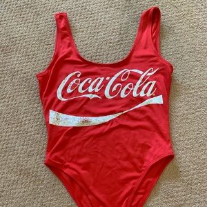 COCA COLA BODYSUIT/SWIMSUIT